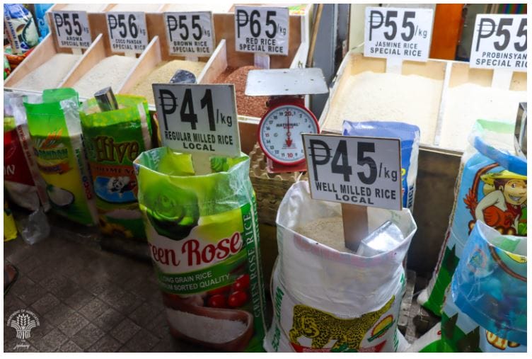 Presyo ng Bigas: Target ng Department of Agriculture – P41-P45